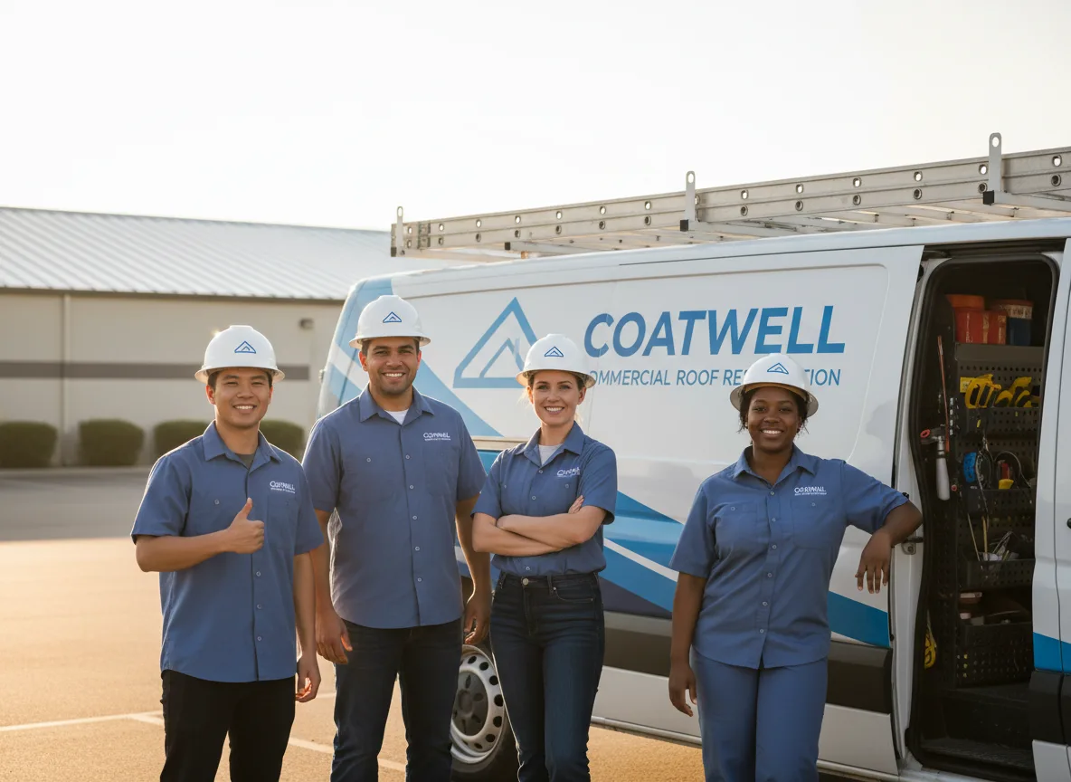 Commercial roof coating company in Huntersville, NC